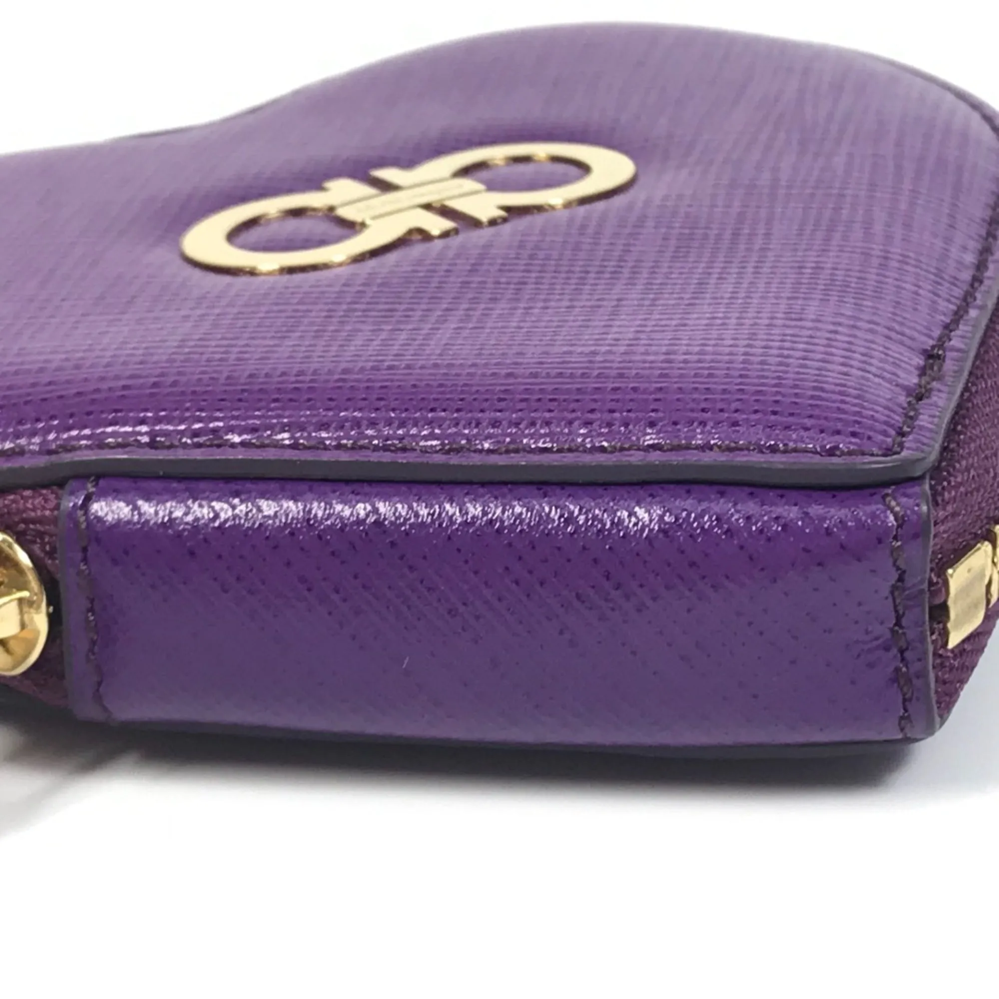 Salvatore Ferragamo  Leather Coin Purse/Coin Case (Pre-Owned)