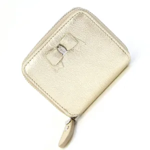 Salvatore Ferragamo Leather Coin Purse/Coin Case (Pre-Owned)