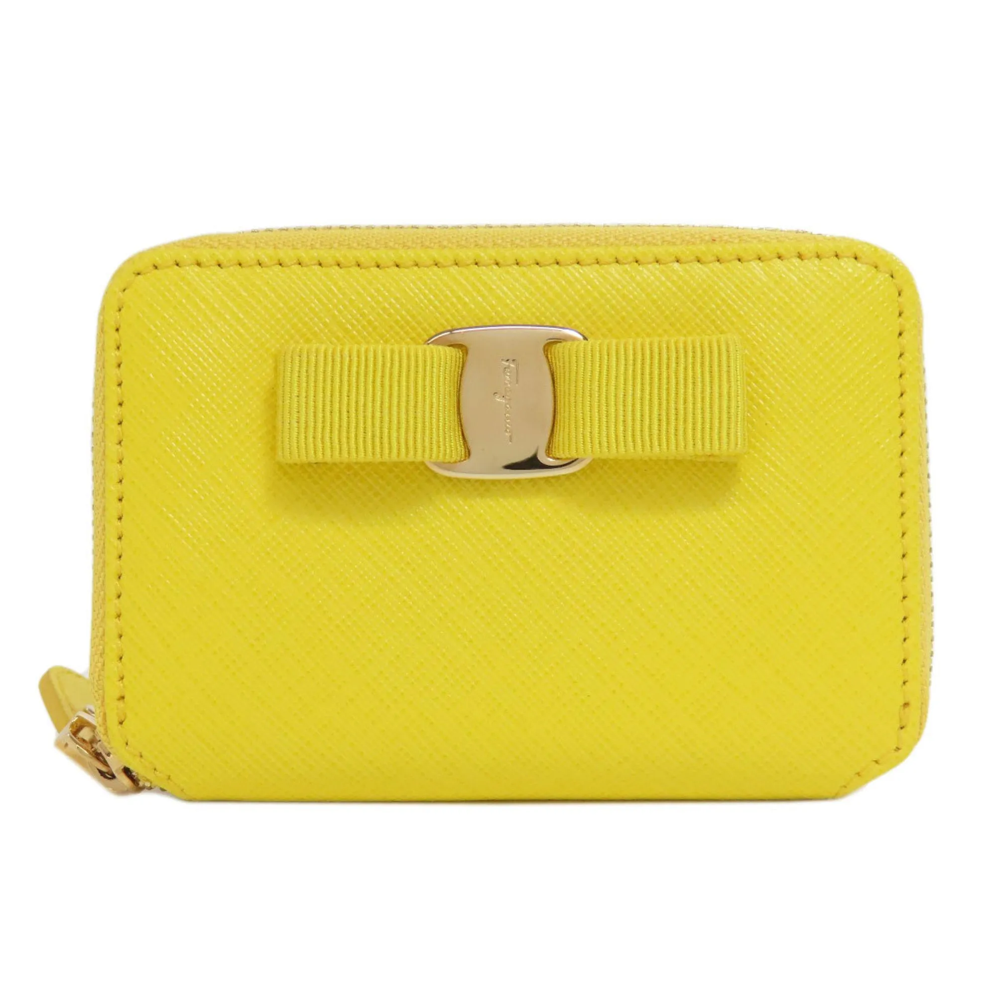 Salvatore Ferragamo  Leather Coin Purse/Coin Case (Pre-Owned)