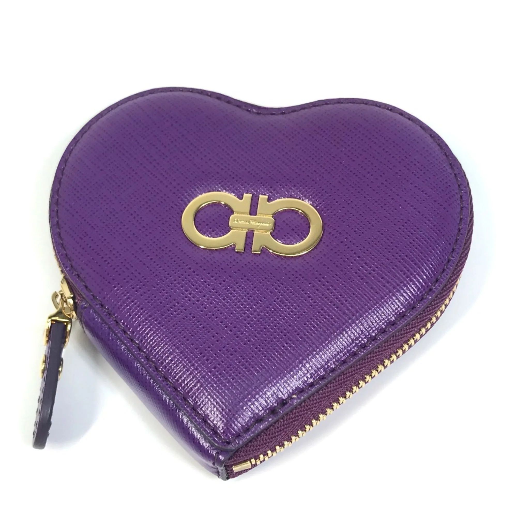 Salvatore Ferragamo  Leather Coin Purse/Coin Case (Pre-Owned)