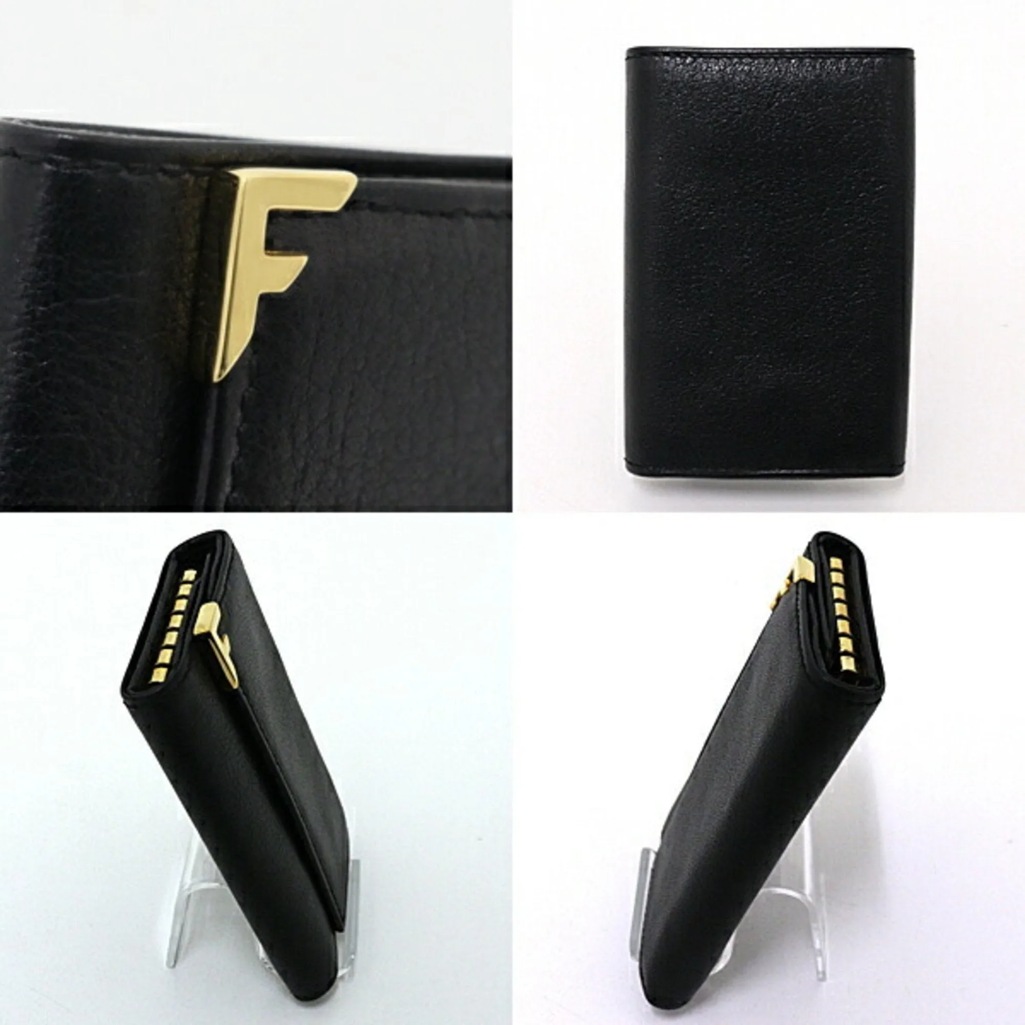Salvatore Ferragamo Leather Keycase (Pre-Owned)