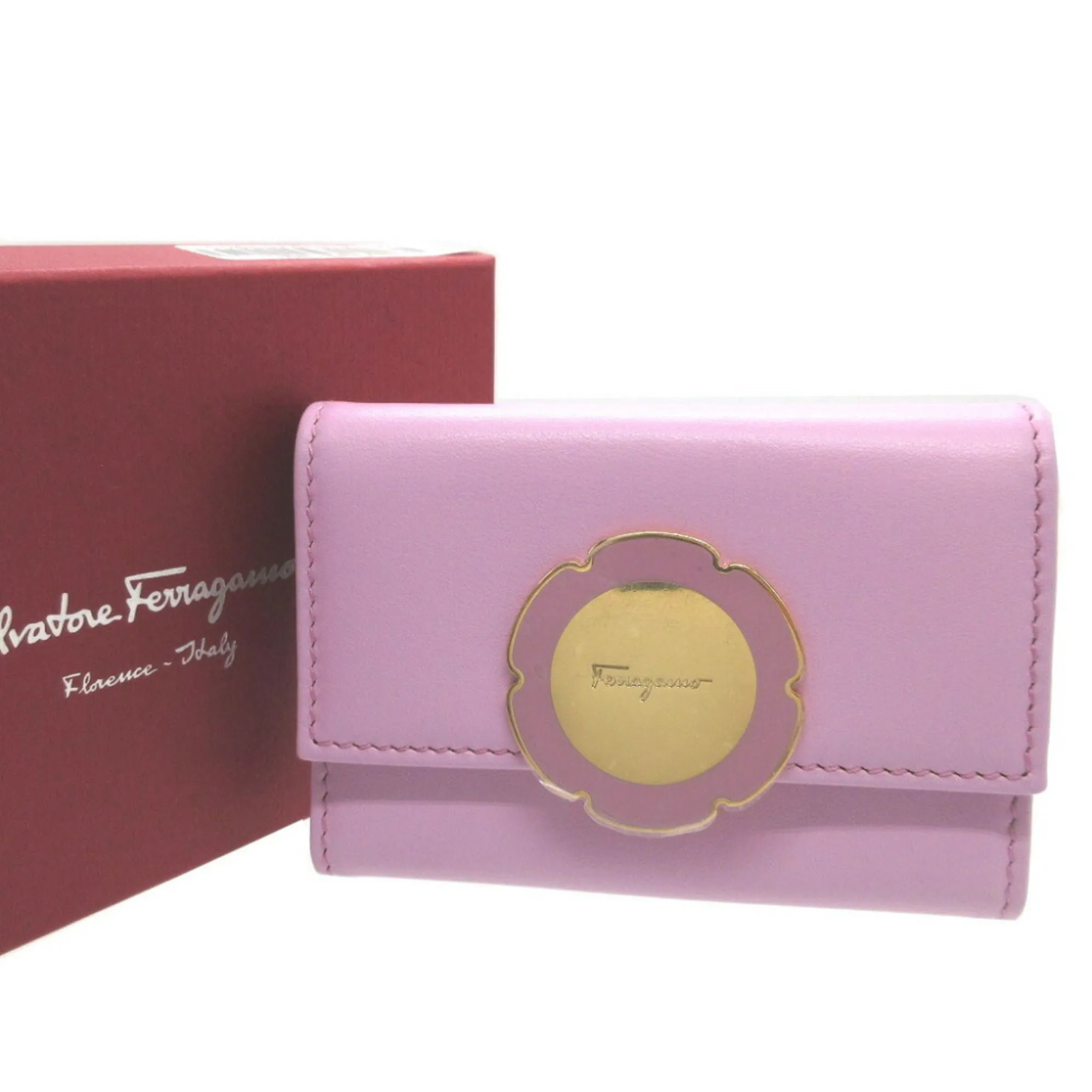 Salvatore Ferragamo  Leather Keycase (Pre-Owned)