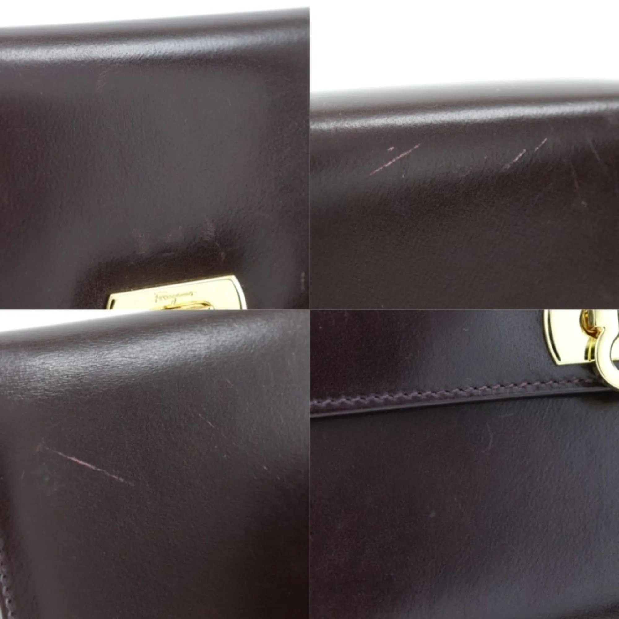 Salvatore Ferragamo  Leather Pouch (Pre-Owned)