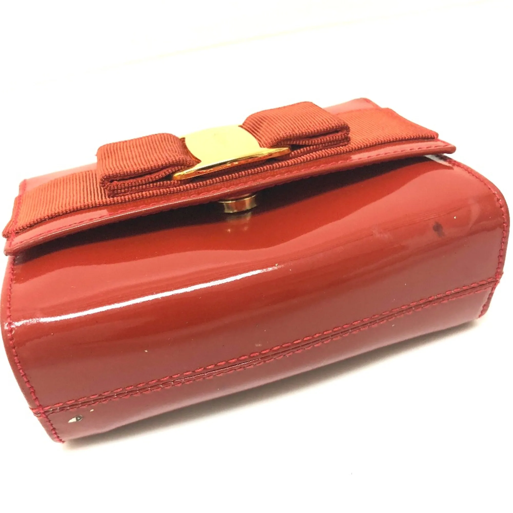 Salvatore Ferragamo  Leather Pouch (Pre-Owned)