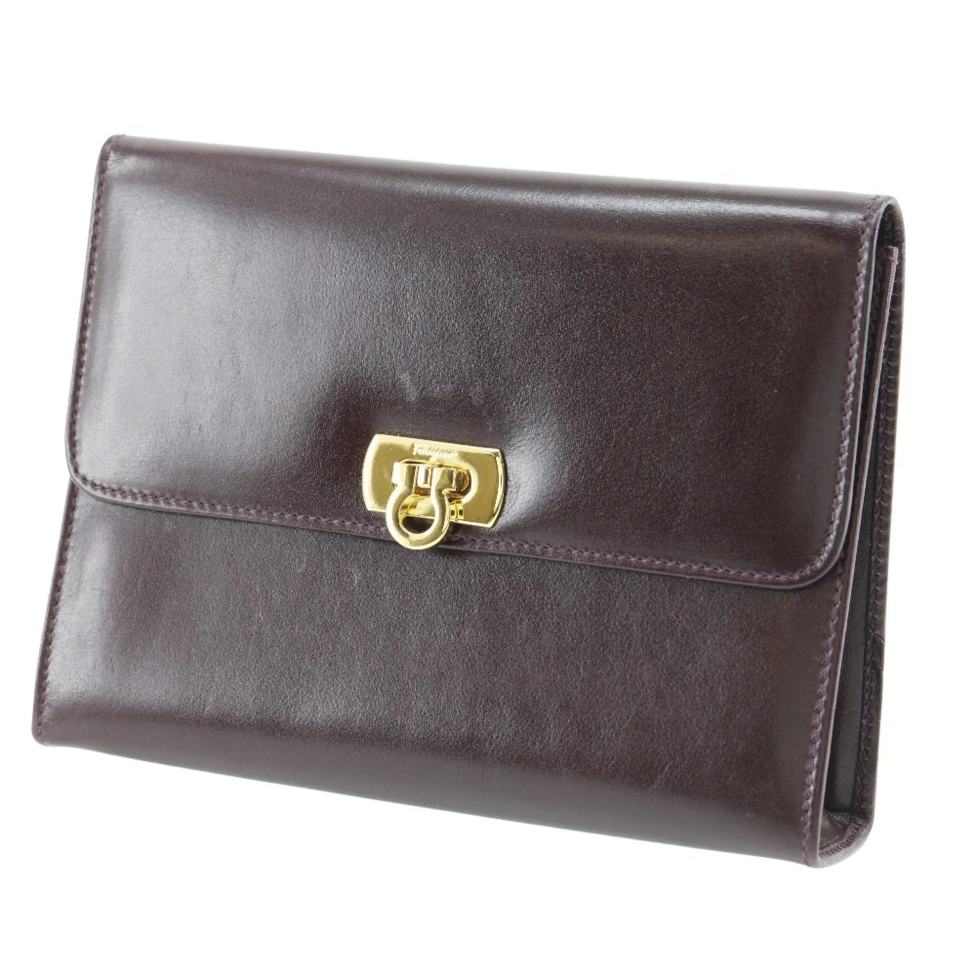 Salvatore Ferragamo  Leather Pouch (Pre-Owned)