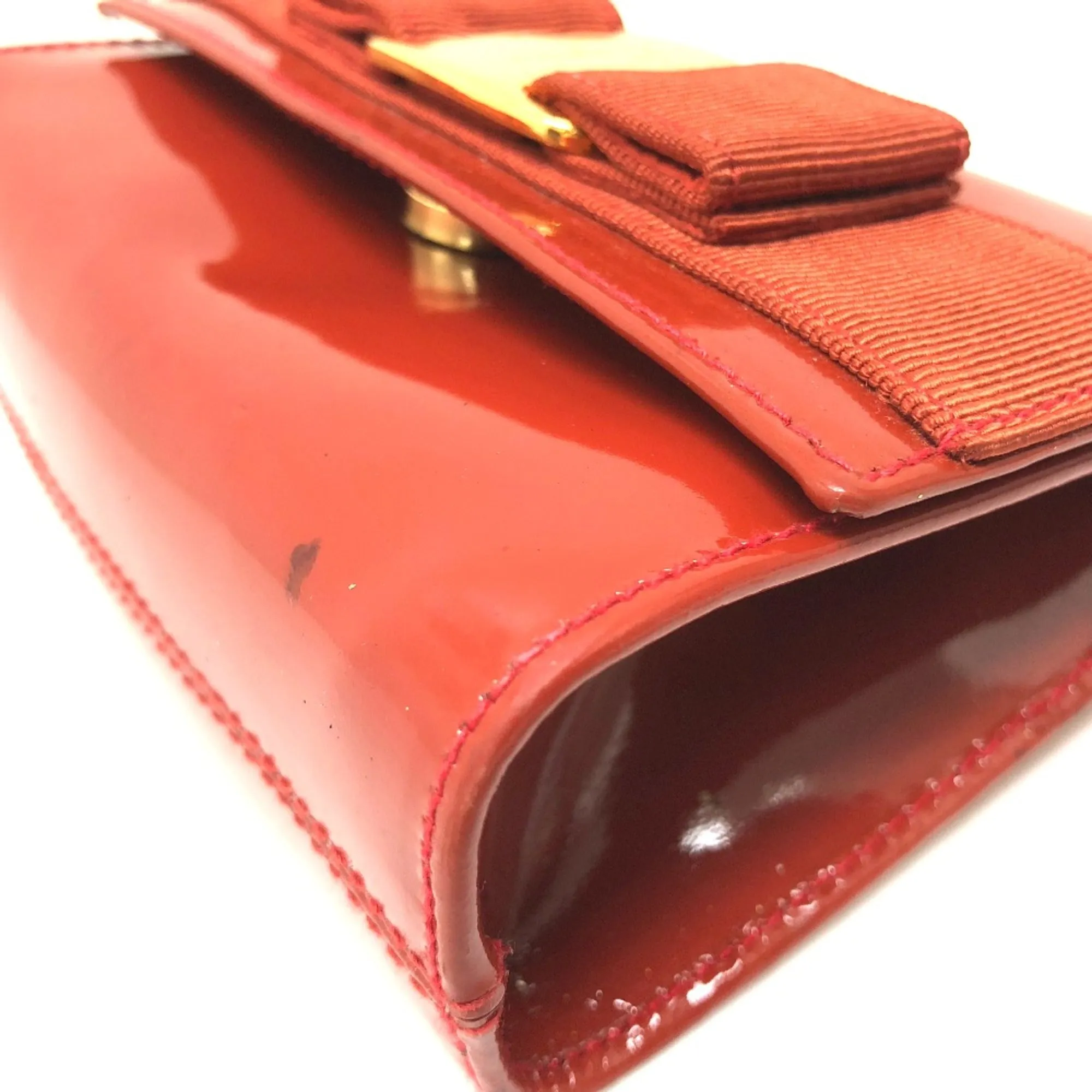 Salvatore Ferragamo  Leather Pouch (Pre-Owned)
