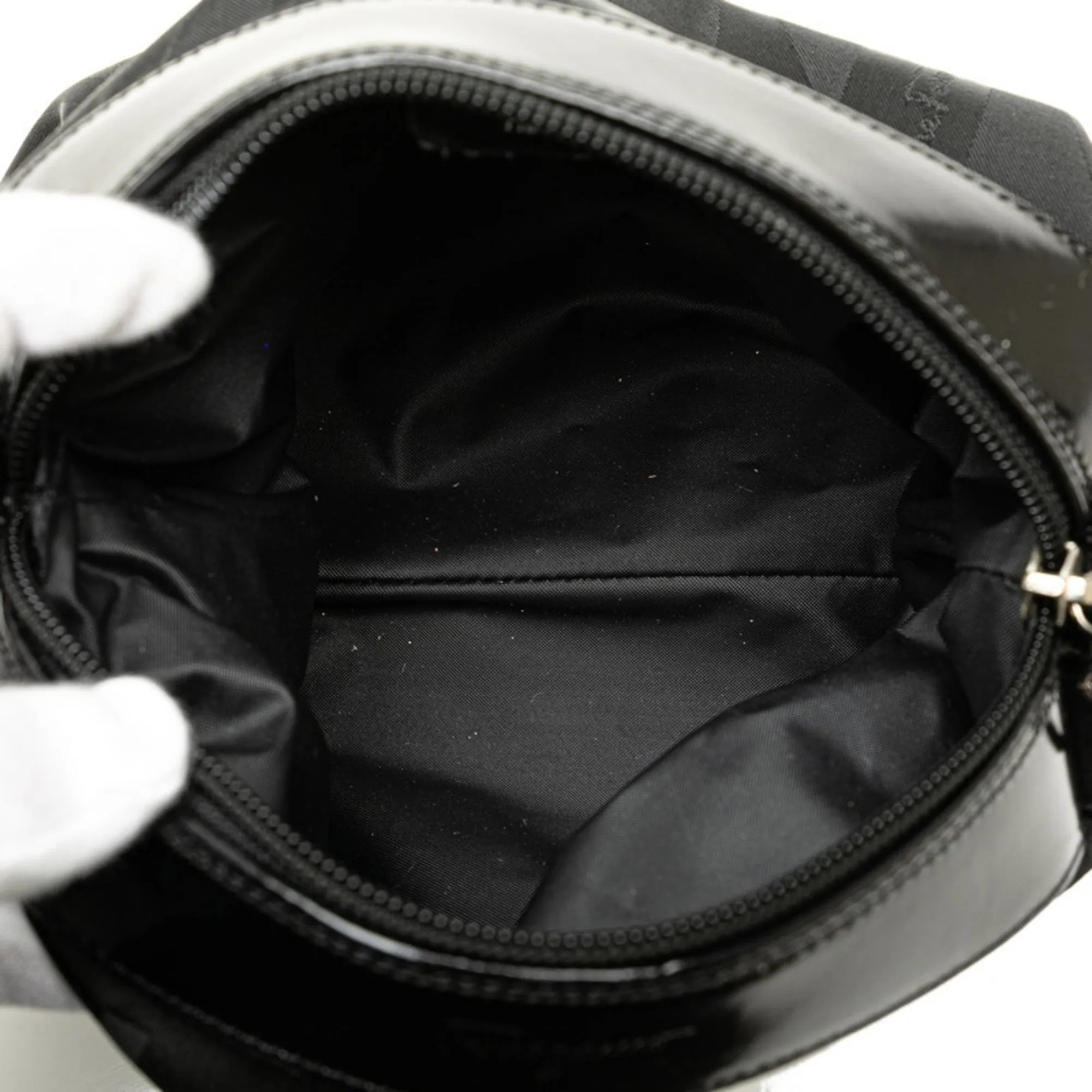 Salvatore Ferragamo  Nylon Leather Pouch (Pre-Owned)