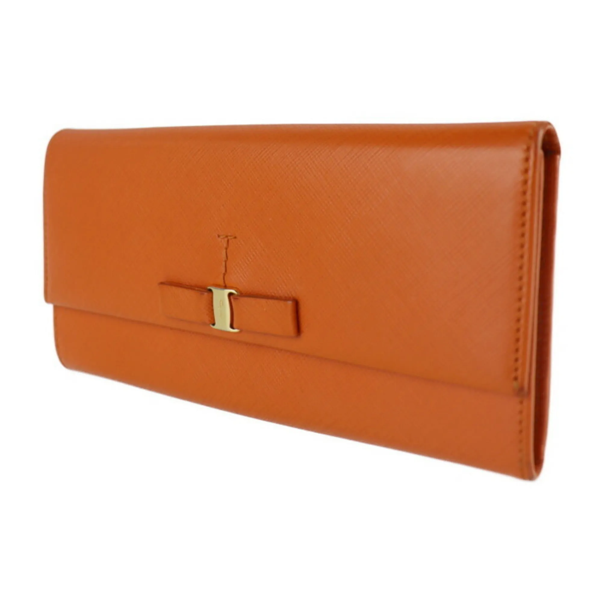 Salvatore Ferragamo Vara  Bow Coin Purse/Coin Case (Pre-Owned)