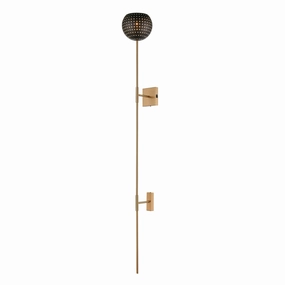 Scarab One Light Wall Sconce Satin Brass Elegant Wall Lights clearance
