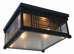 Scottsdale Two Light Ceiling Mount Bronze Outdoor Ceiling Mount Lighting hot sale