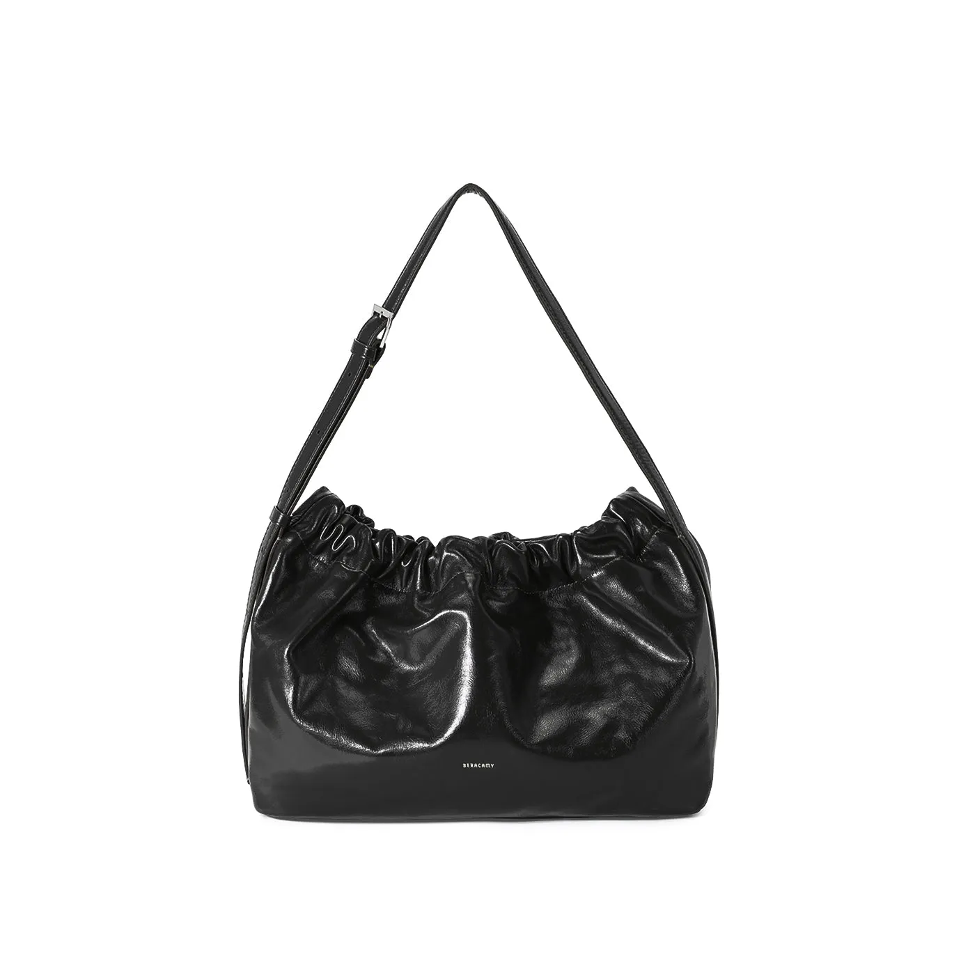Scrunchie Shoulder Bag - Black