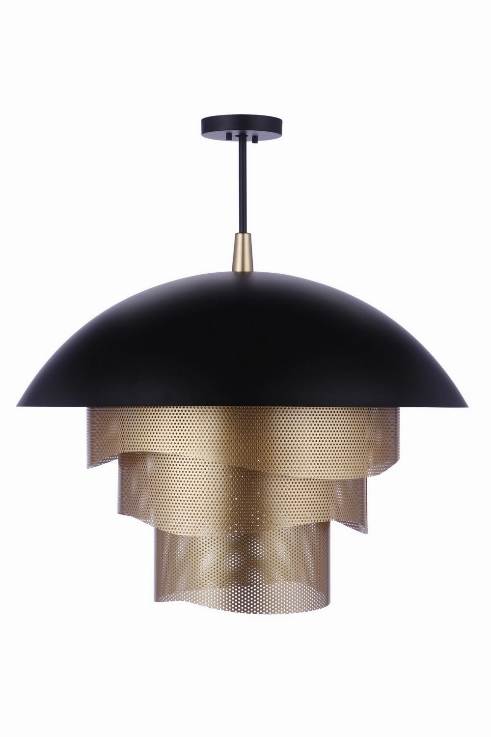 Sculptural Statement Pendants LED Pendant Flat Black/Matte Gold Outdoor Hanging Lights Lighting on sale