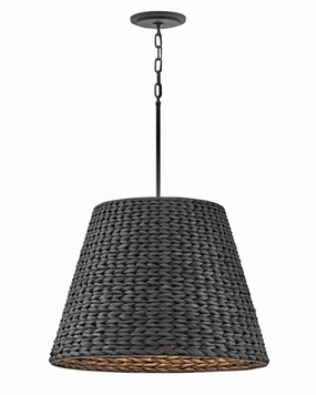 Seabrook LED Chandelier in Black Modern Ceiling Lights shop