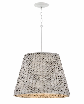 Seabrook LED Chandelier in Textured Plaster Modern Ceiling Lights shop