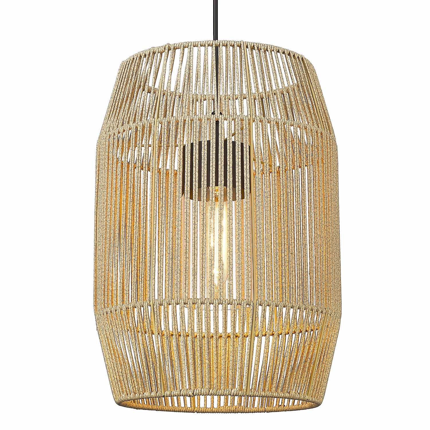 Seabrooke One Light Outdoor Pendant Natural Black Outdoor Hanging Lights Lighting best seller