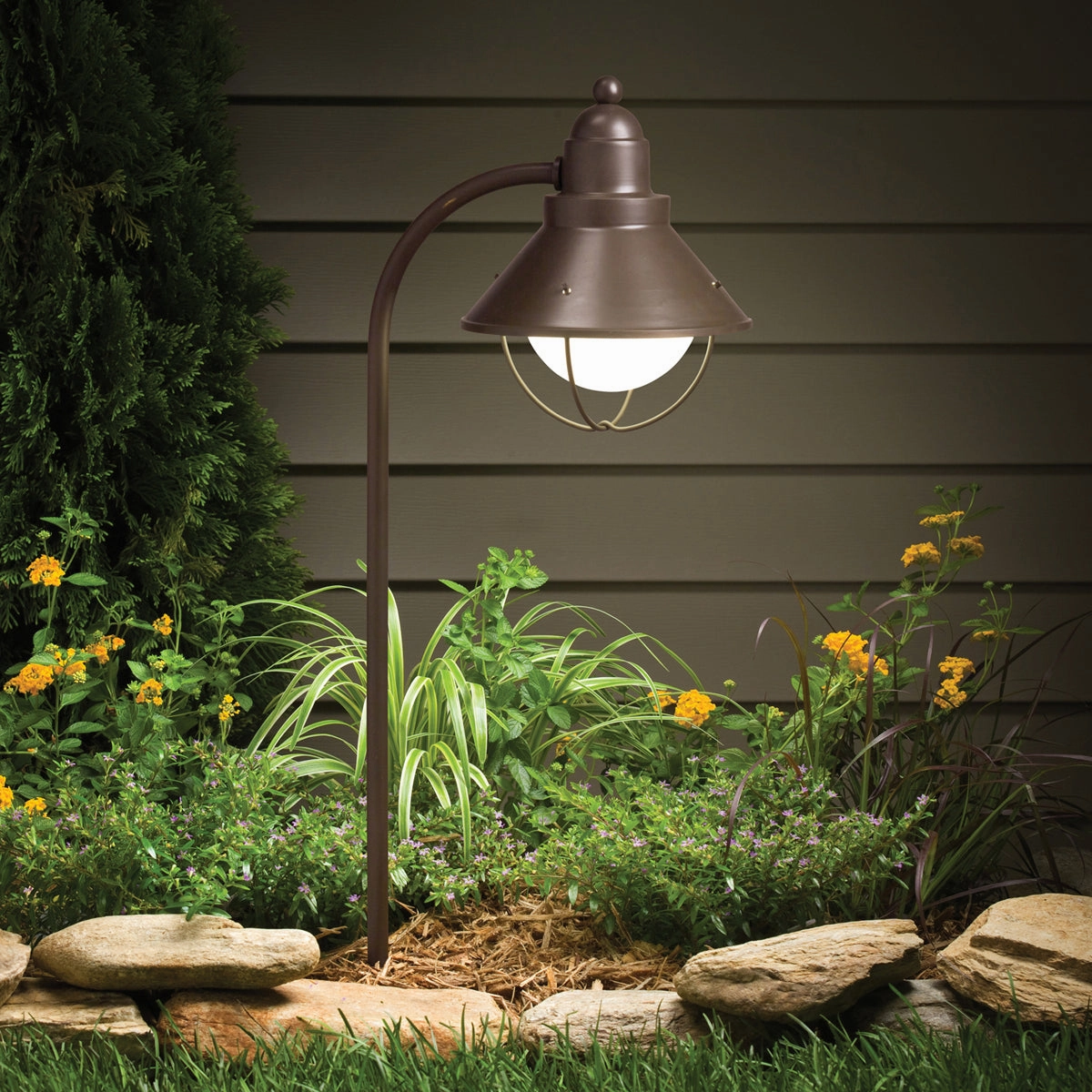 Seaside One Light Path & Spread Olde Bronze Outdoor Path Lights Lighting buy now