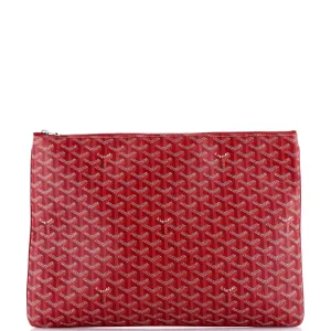 Senat Zip Pouch Coated Canvas GM