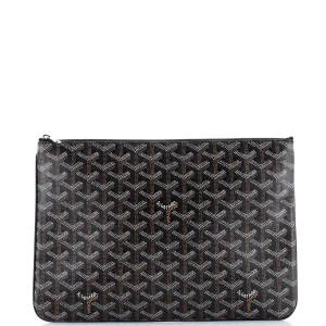 Senat Zip Pouch Coated Canvas MM