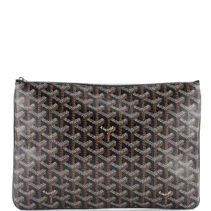 Senat Zip Pouch Coated Canvas MM