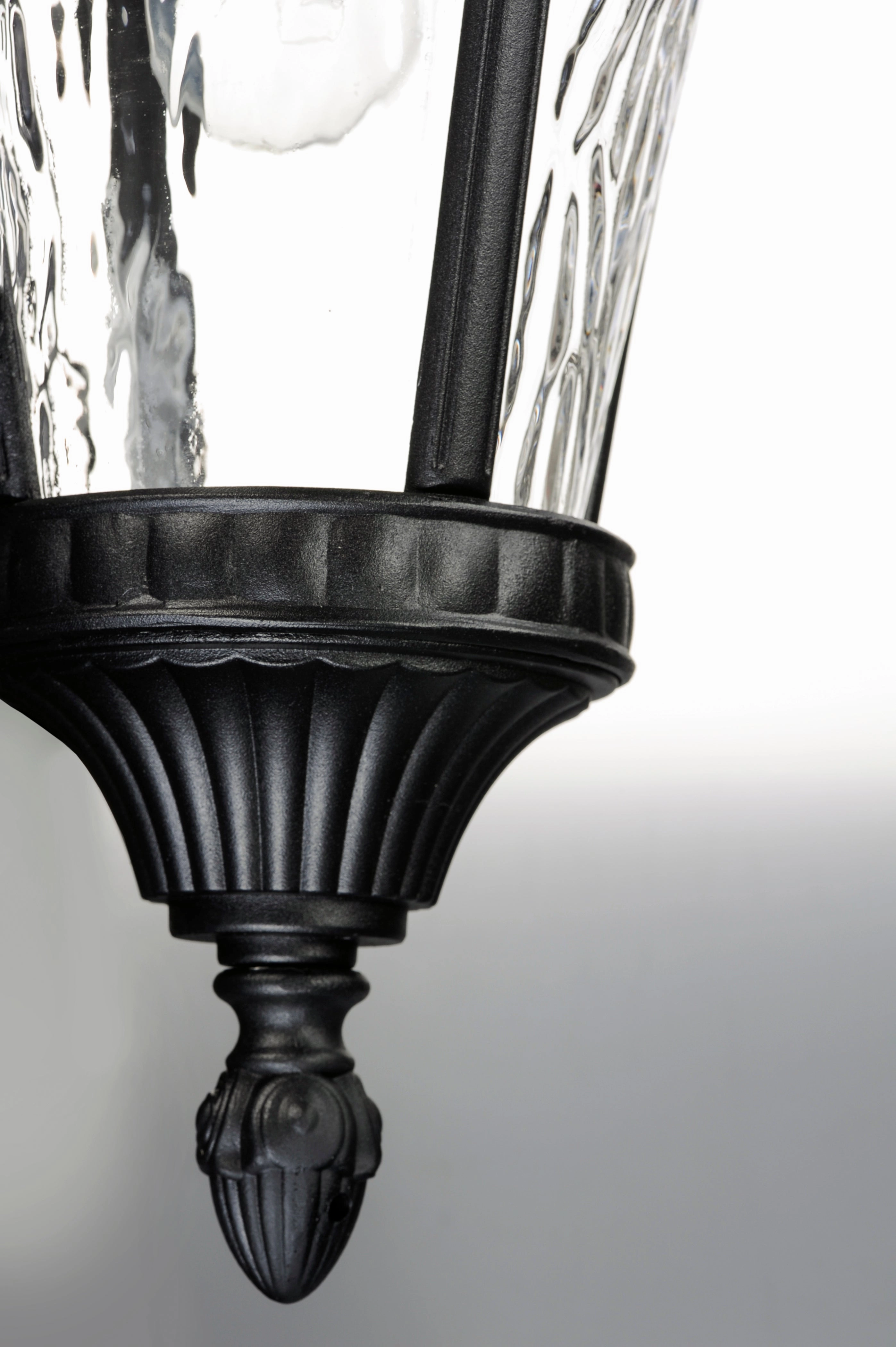 Sentry One Light Outdoor Hanging Lantern Black Modern Outdoor Hanging Lights