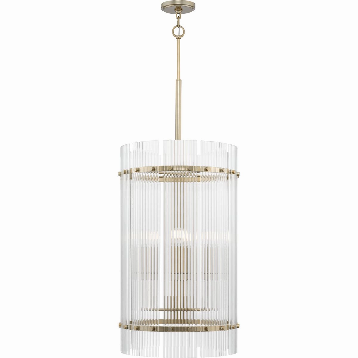 Seville Six Light Foyer Pendant Soft Gold Designer Ceiling Lights for less