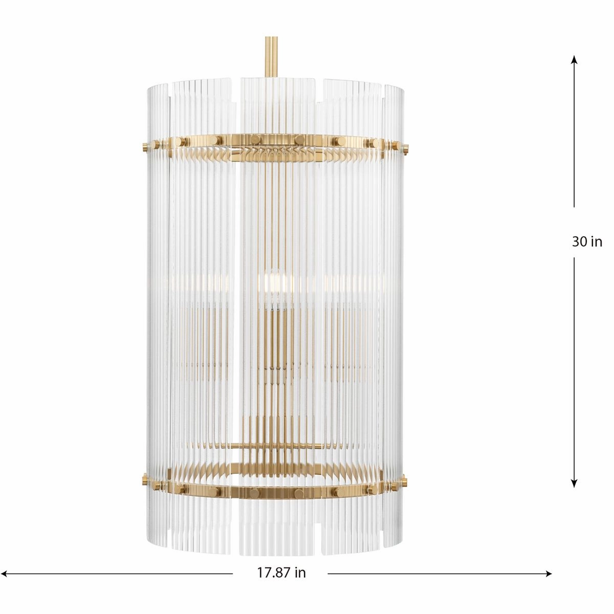 Seville Six Light Foyer Pendant Soft Gold Designer Ceiling Lights for less