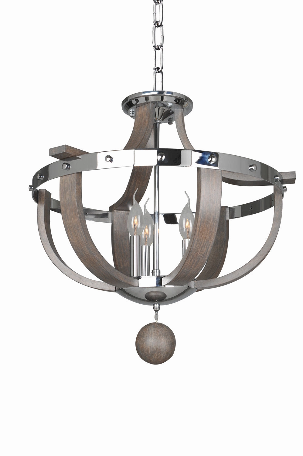 Sharlow Three Light Semi Flush Mount Chrome Ceiling Lights Lighting outlet store