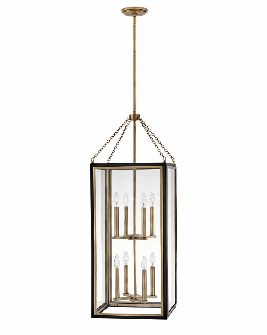 Shaw LED Chandelier in Black Modern Ceiling Lights shop
