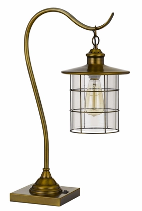 Silverton One Light Desk Lamp Rubbed Antiqued Brass Desk Lamps Lighting sale online