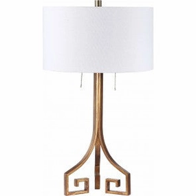 Simon Blake Lighting 723289-3 Portofino Table Lamp Lamp Brass - Antique Sale on Modern Lamps
