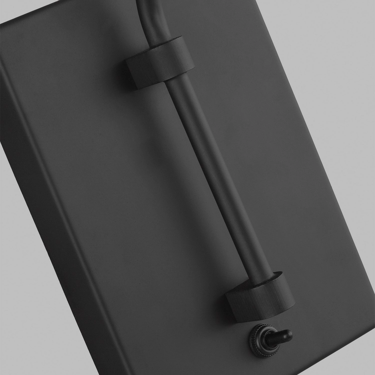 Simon One Light Wall Sconce Midnight Black Budget Wall Lights now available