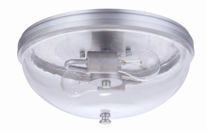 Sivo Two Light Outdoor Flush Mount Satin Aluminum Outdoor Ceiling Lights on sale