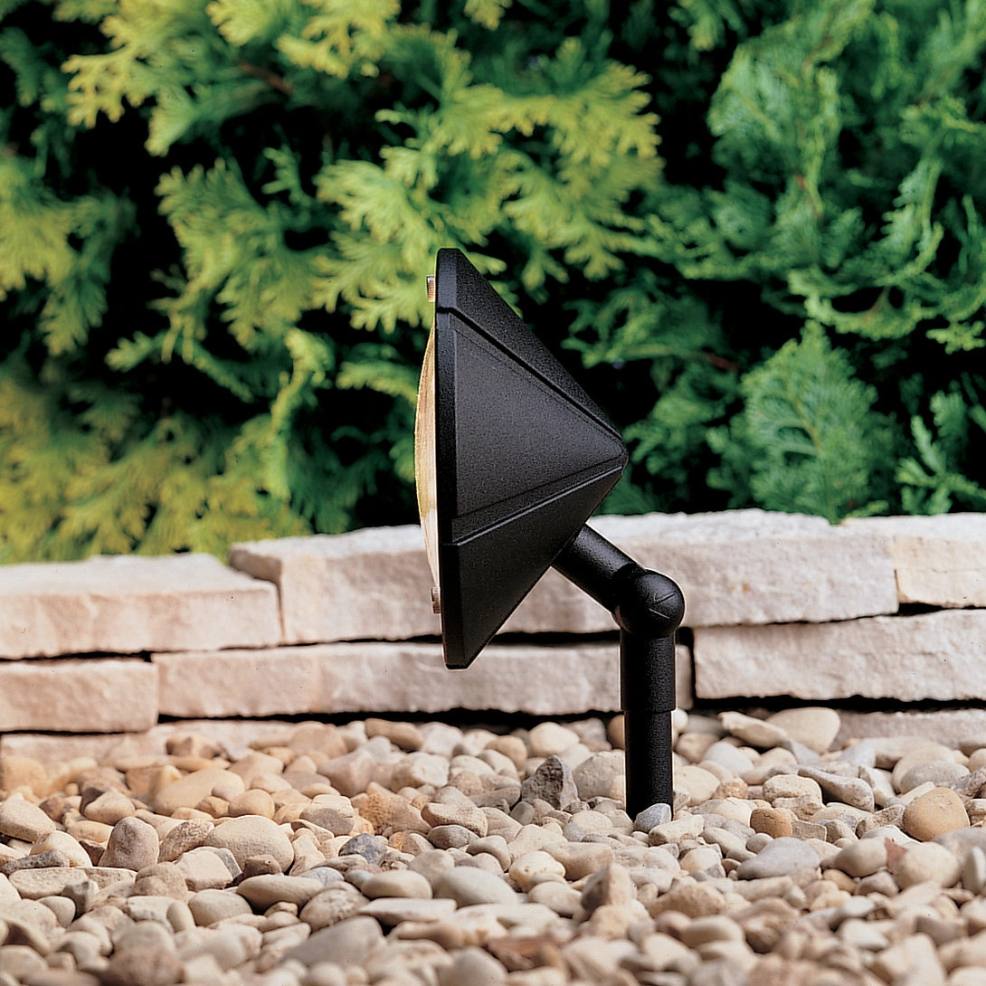 Six Groove One Light Wall Wash Textured Black Outdoor Accent Lights Lighting low price