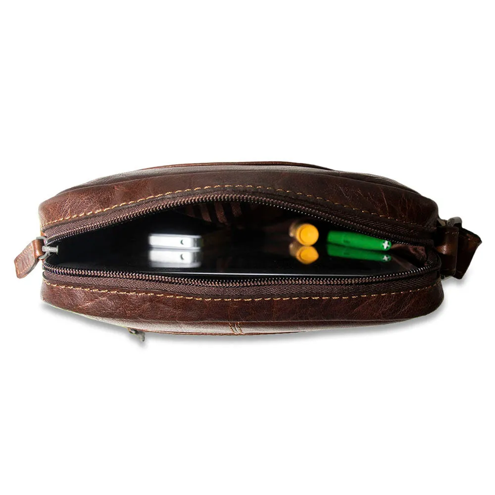 Slim Zippered Crossbody #7203