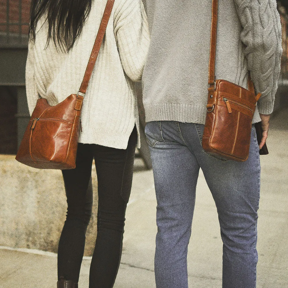 Slim Zippered Crossbody #7203