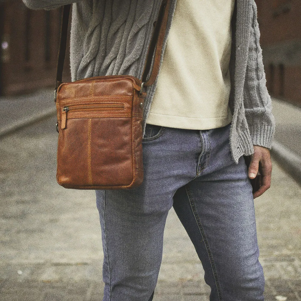Slim Zippered Crossbody #7203