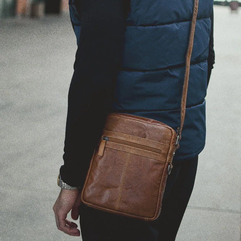 Slim Zippered Crossbody #7203