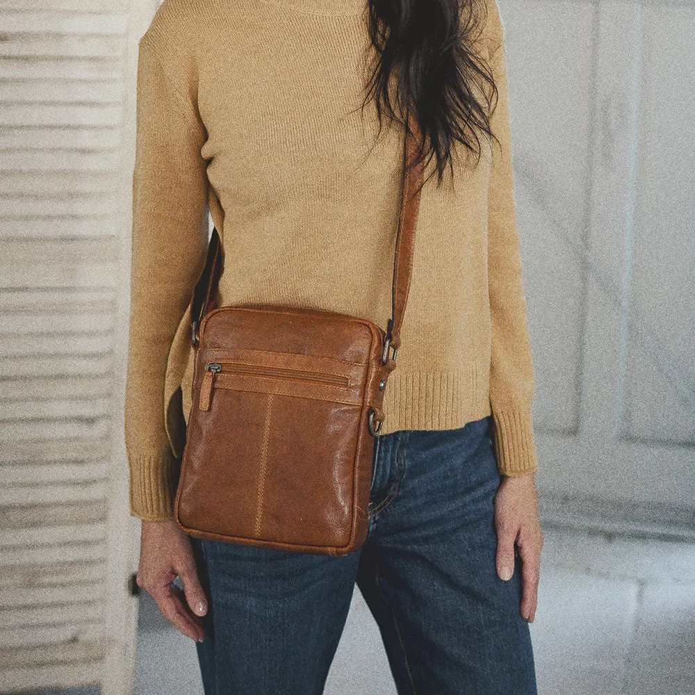 Slim Zippered Crossbody #7203