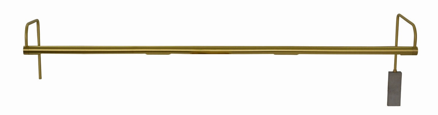 Slim-line LED Picture Light Satin Brass Wall Lights cheap shop