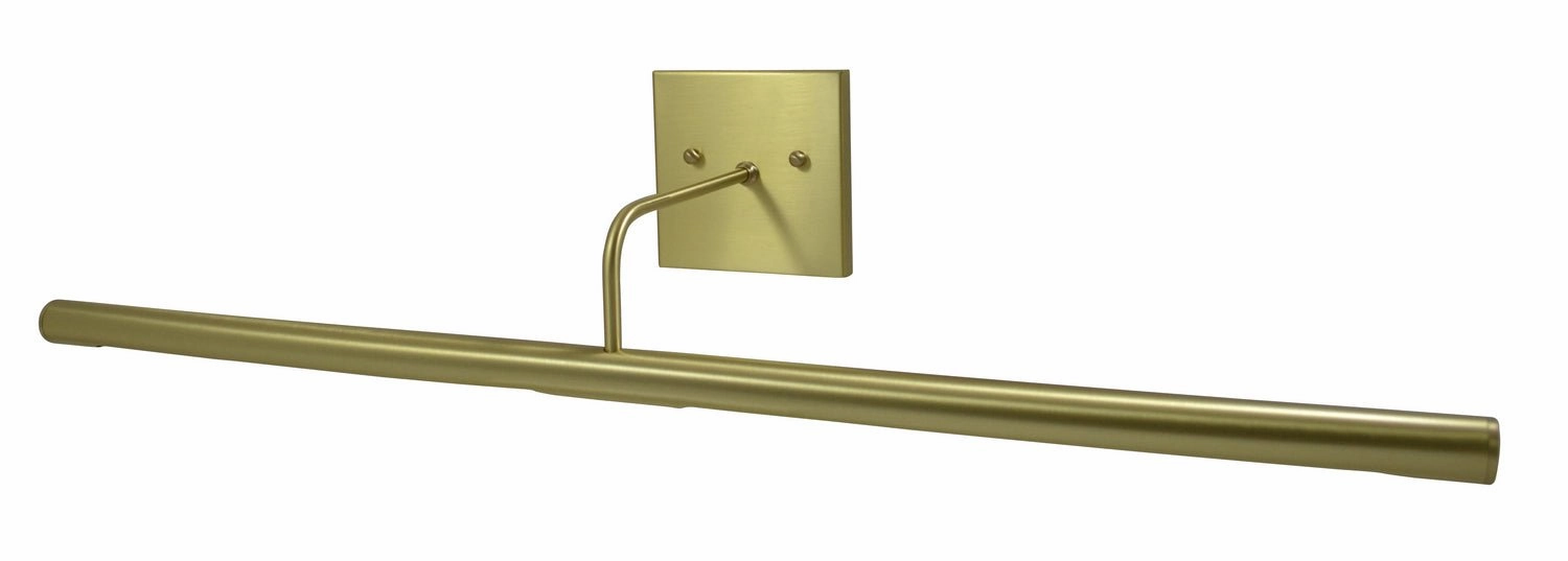 Slim-line LED Picture Light Satin Brass Wall Lights cheap shop