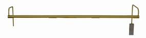 Slim-line LED Picture Light Satin Brass Wall Lights cheap shop
