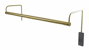 Slim-line LED Picture Light Satin Brass Wall Lights cheap shop