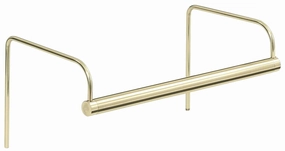 Slim-line Three Light Picture Light Polished Brass Wall Lights cheap shop