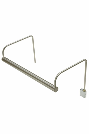 Slim-line Three Light Picture Light Satin Nickel Wall Lights cheap shop