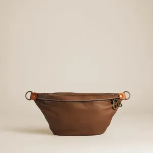 Small Cross Your Heart Sling - Leather Luggage