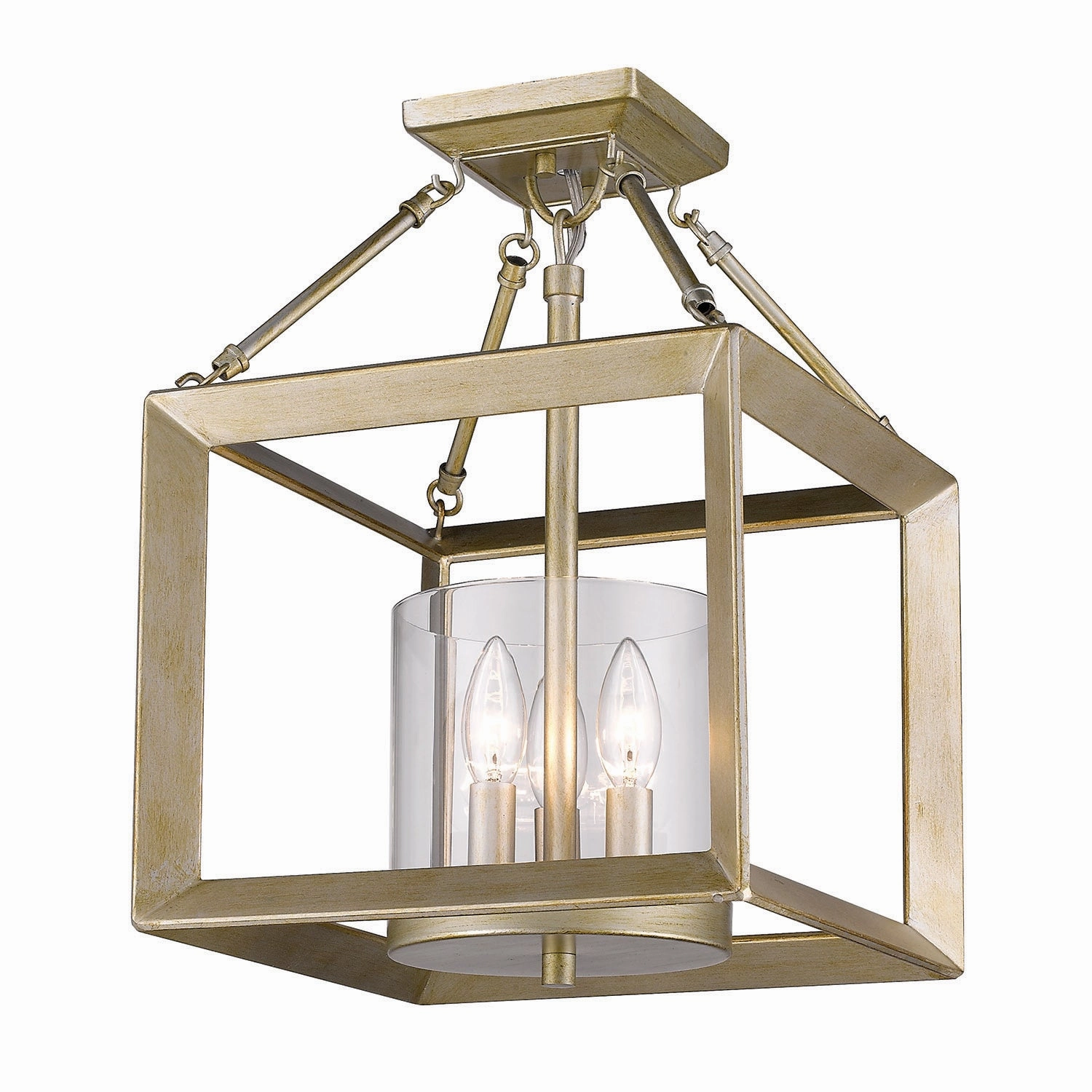 Smyth Three Light Mini Chandelier White Gold Ceiling Lights discount offers