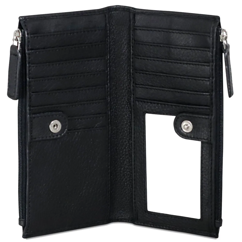 SOHO Slim Zippered Wallet #1717