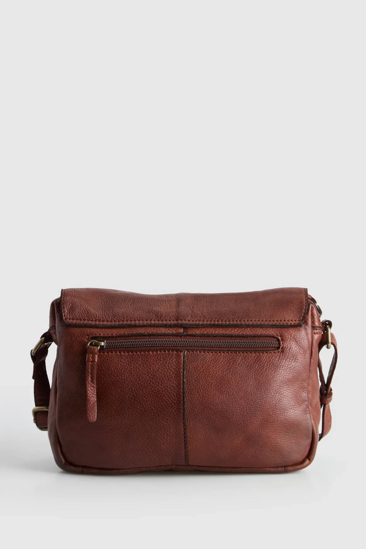Sol Leather Flap Crossbody Bag