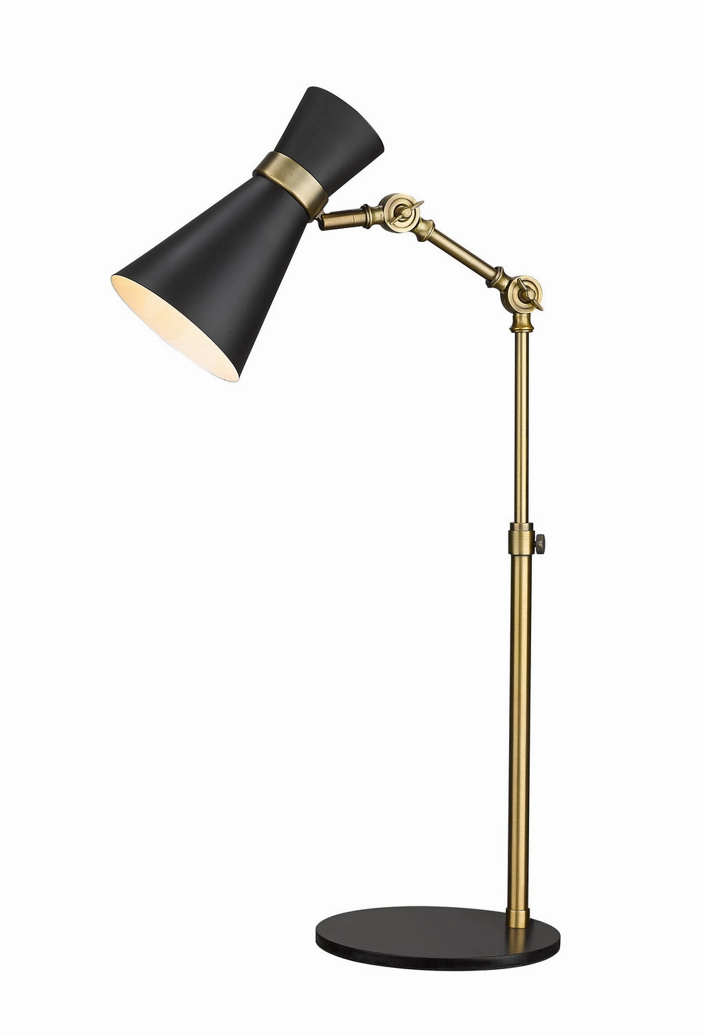 Soriano One Light Table Lamp Matte Black   Heritage Brass Desk Lamps Lighting sale online
