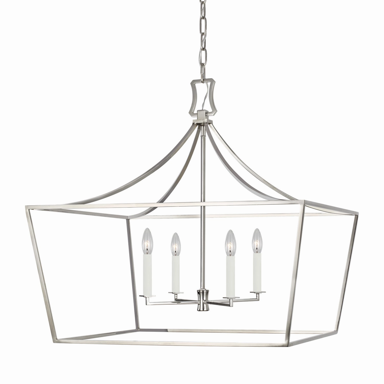 Southold Four Light Lantern Polished Nickel Ceiling Lights Lighting free shipping
